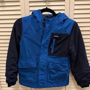 Lands' End Kids' Two-Tone Blue winter jacket